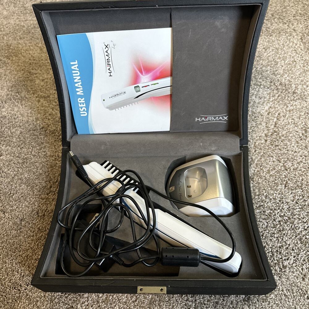 HairMax Premium Lux 9 LaserComb Hair Growth Laser Light Device